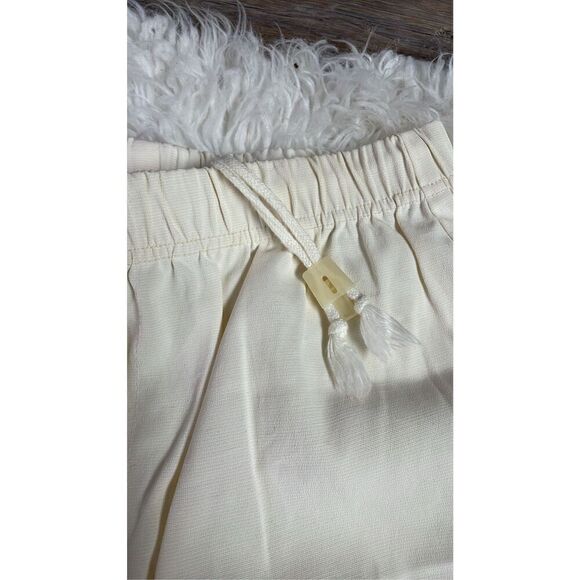 Vintage CATALINA Shorts Elastic Drawstring Waist Elastic Leg Sports Sz 36 White - Picture 8 of 12